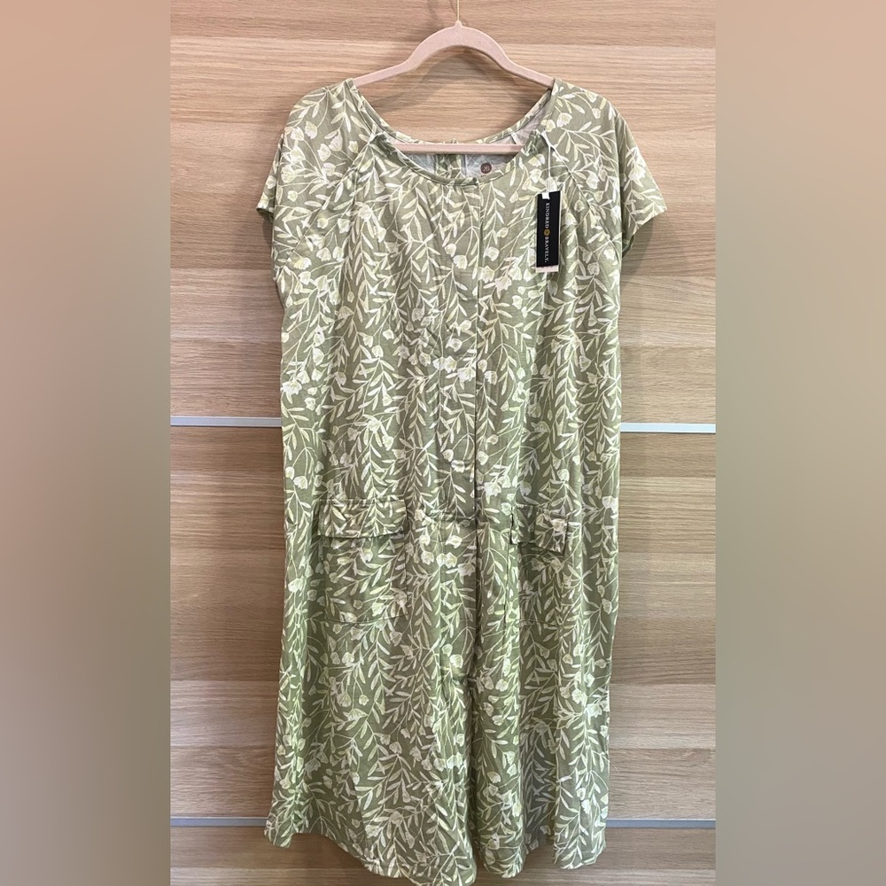 Kindred Bravely Sage Green Universal Labor & Delivery Gown